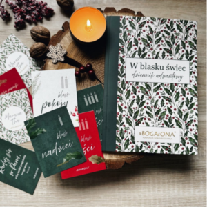 W blasku świec - dziennik adwentowy + naklejki