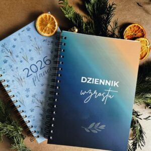 Zestaw prezentowy: Planer UBOGACONEJ 2026 + Dziennik wzrostu + zakładki