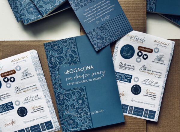 Materiały do programu: uBOGAcONA na drodze wiary (notatnik + naklejki)