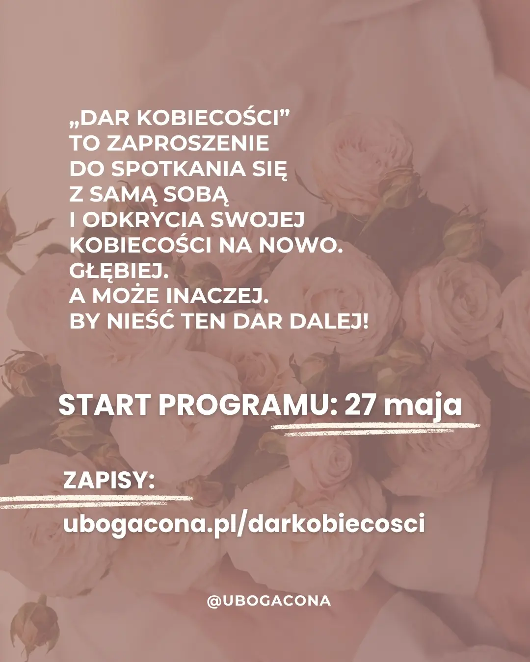 DAR KOBIECOŚCI - zaczynamy program! :-)