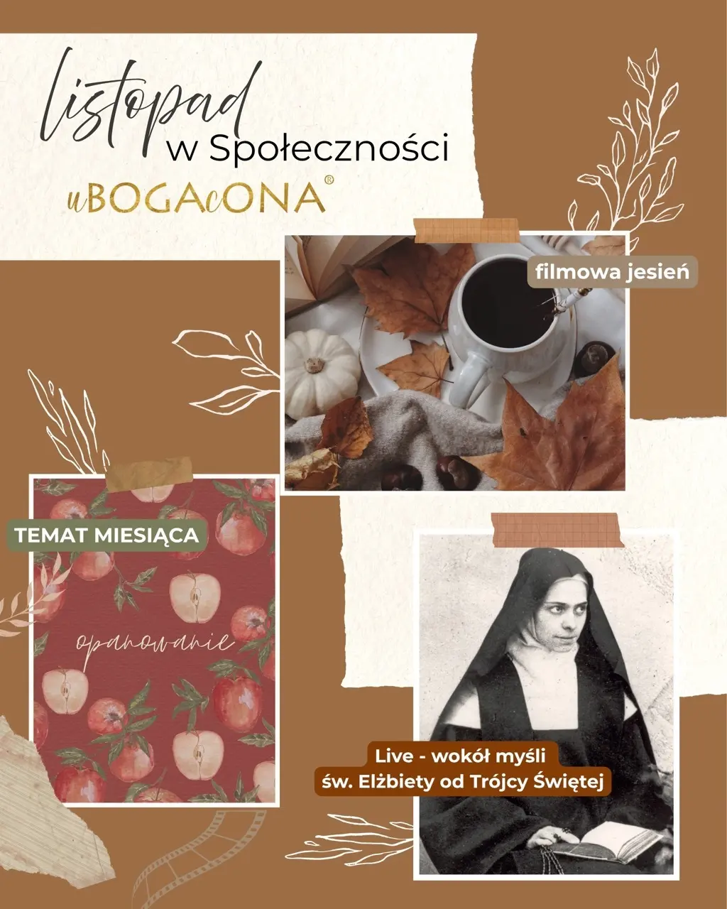 LISTOPAD w Społeczności uBOGAcONA