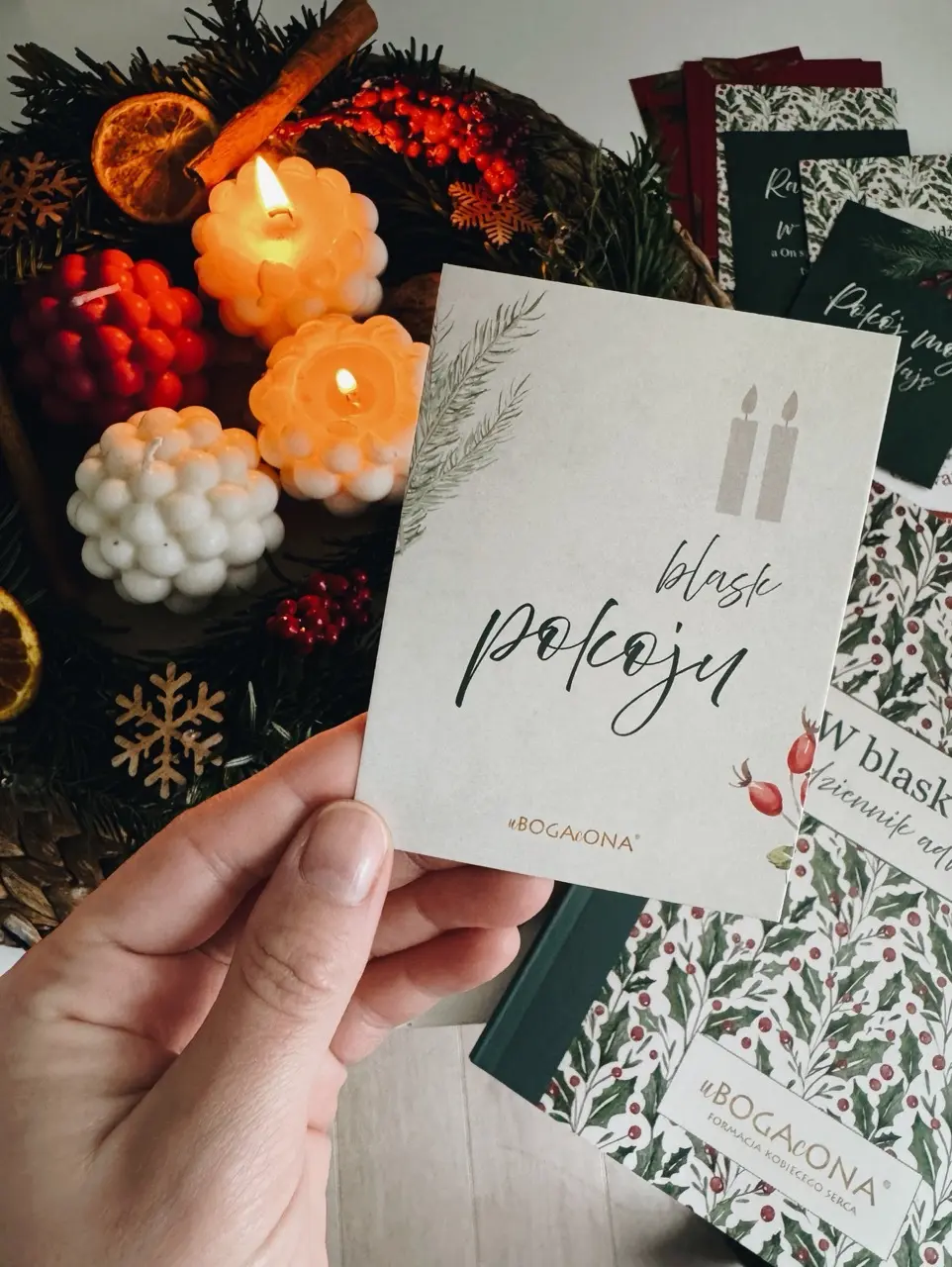 Świeca POKOJU / Betlejem - inspiracja na II tydzień Adwentu
