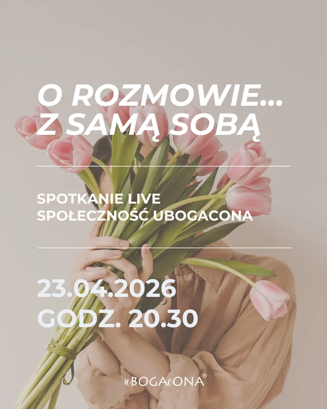 O rozmowie z samą sobą / LIVE kwietniowy