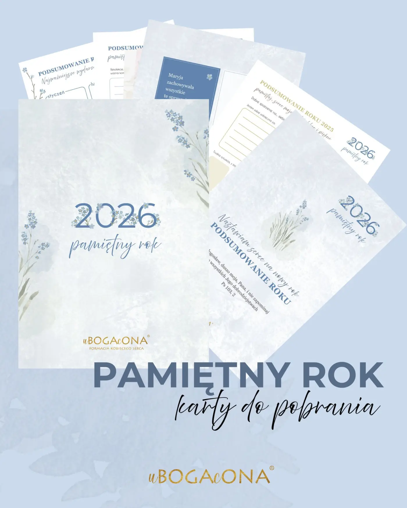 PAMIĘTNY ROK - nastawiamy serce (KARTY DO POBRANIA)