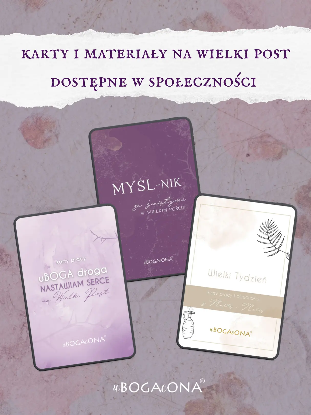 Wielki Post - propozycje uBOGAcONA
