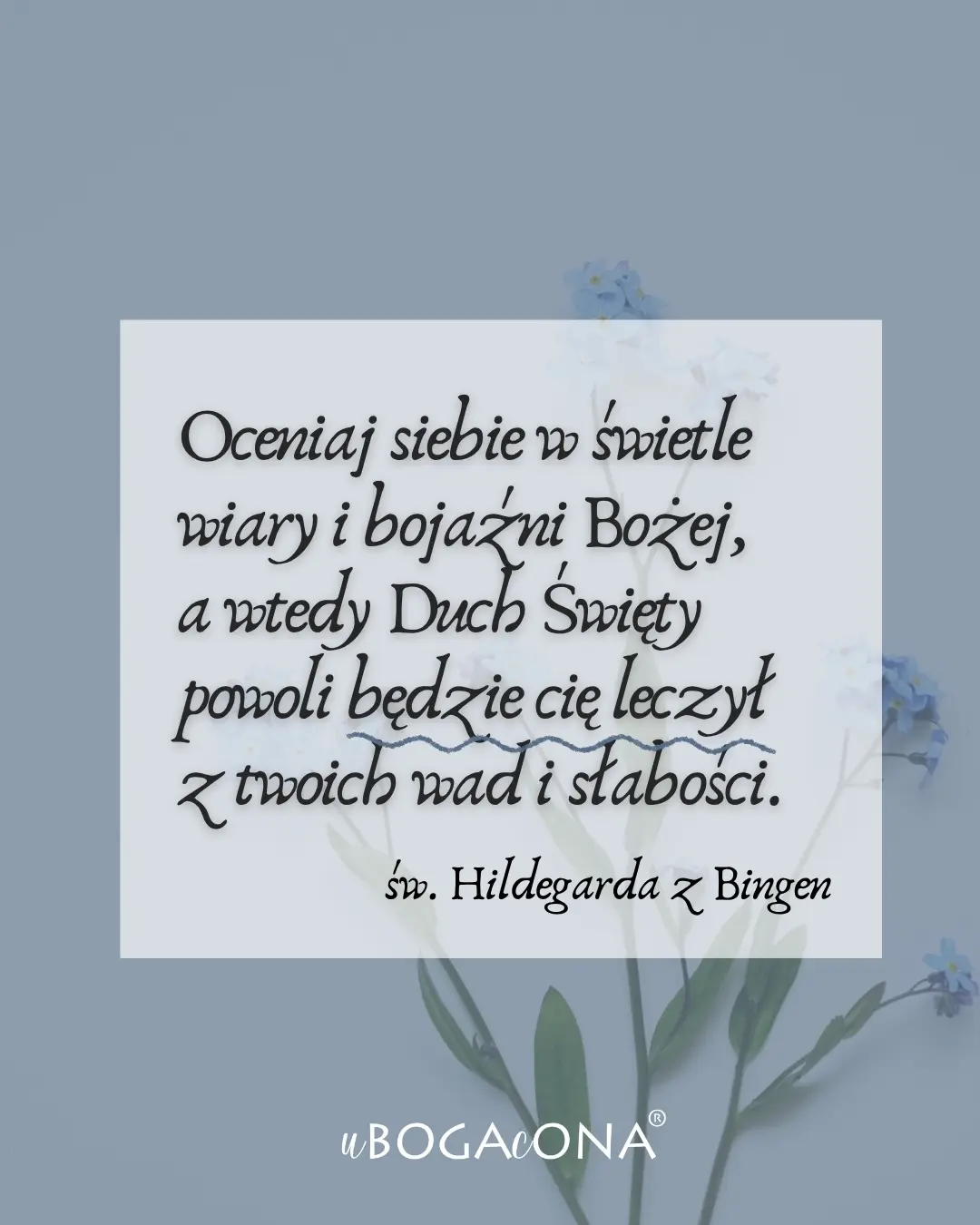 Oceniaj siebie w świetle wiary... / Słowo TYGODNIA