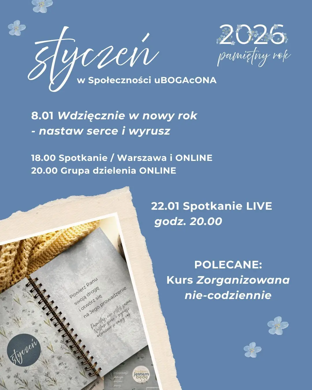 Styczeń w Społeczności uBOGAcONA