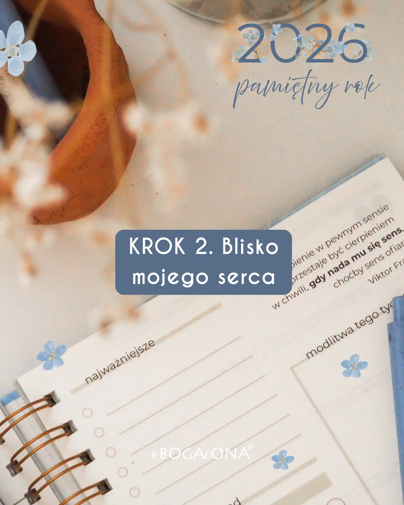 Krok 2 - nastawiamy serce na nowy rok / KARTY do pobrania