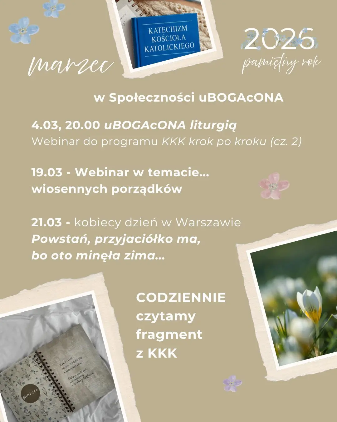 Marzec w Społeczności uBOGAcONA