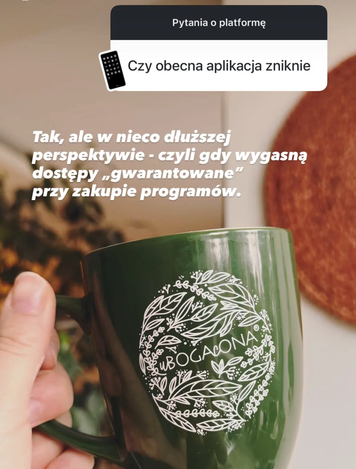 Q&A o platformę (stara/nowa/aplikacja)