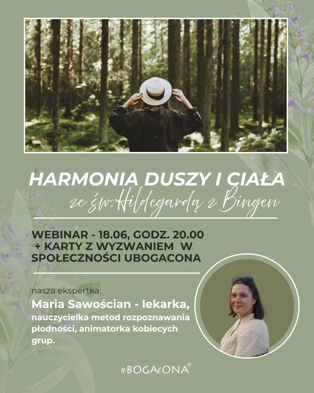Harmonia duszy i ciała ze św. Hildegardą - webinar i wyzwanie